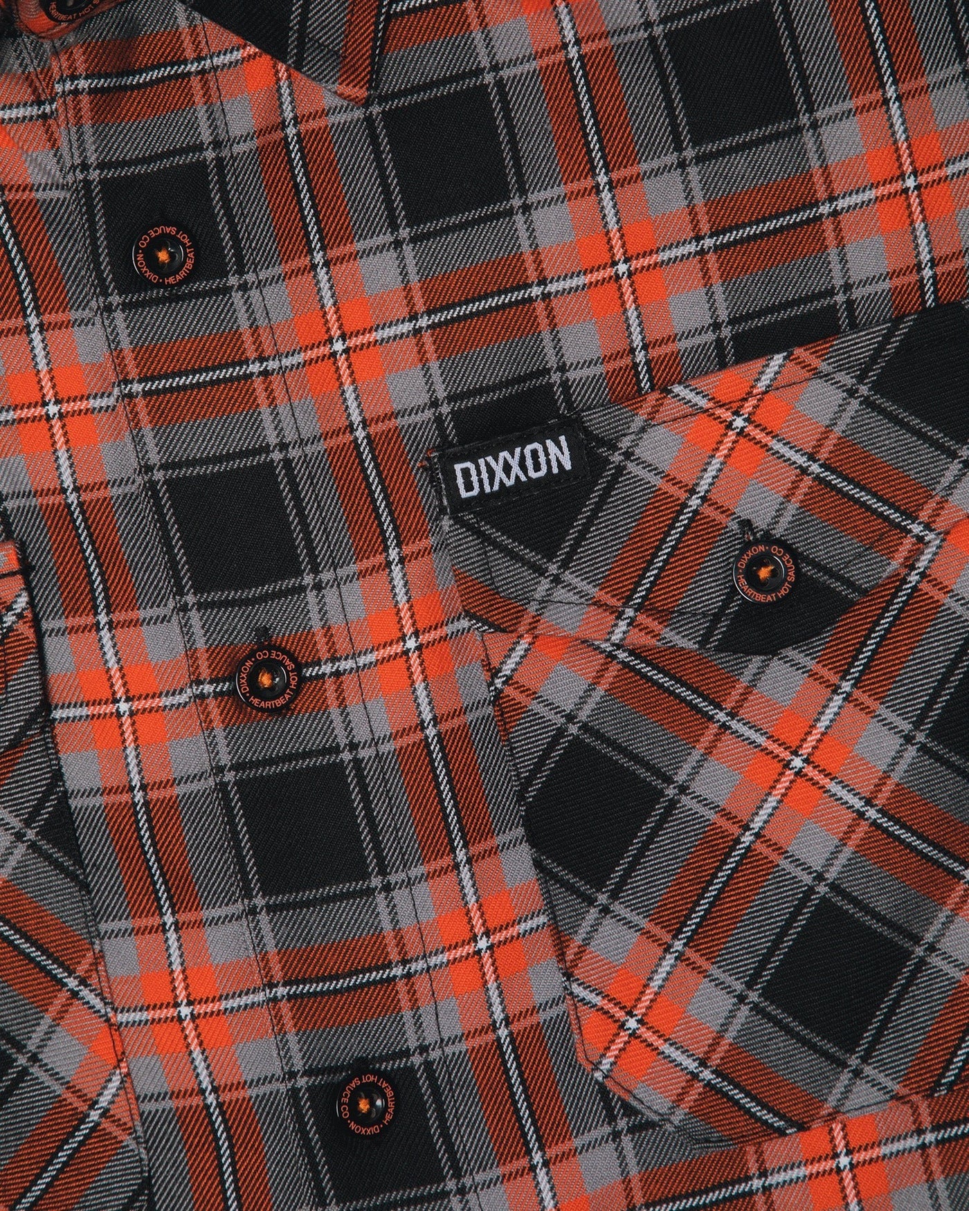 Heartbeat Hot Sauce Flannel