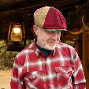 The Huckleberry Patchwork Newsboy Cap