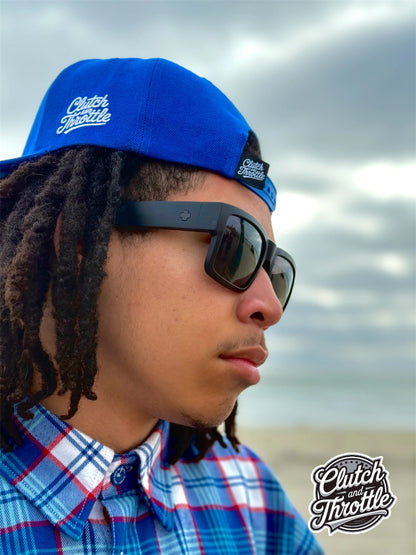 The Royal Blue Wrench Crest Snapback is limited edition and once sold out it’s gone forever