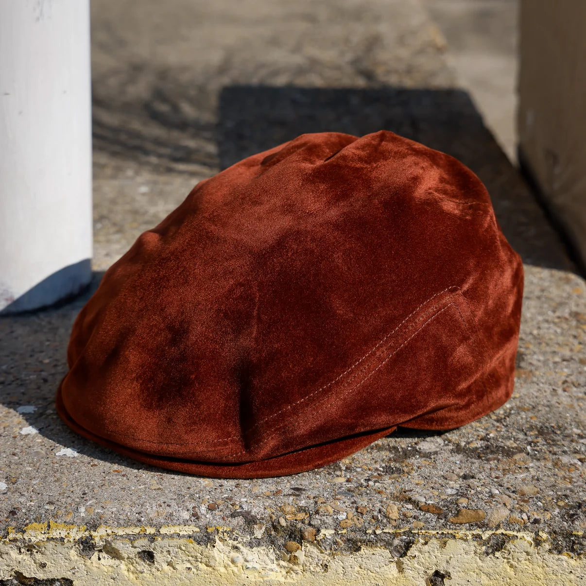 Redondo Sunset Copper Flat Cap