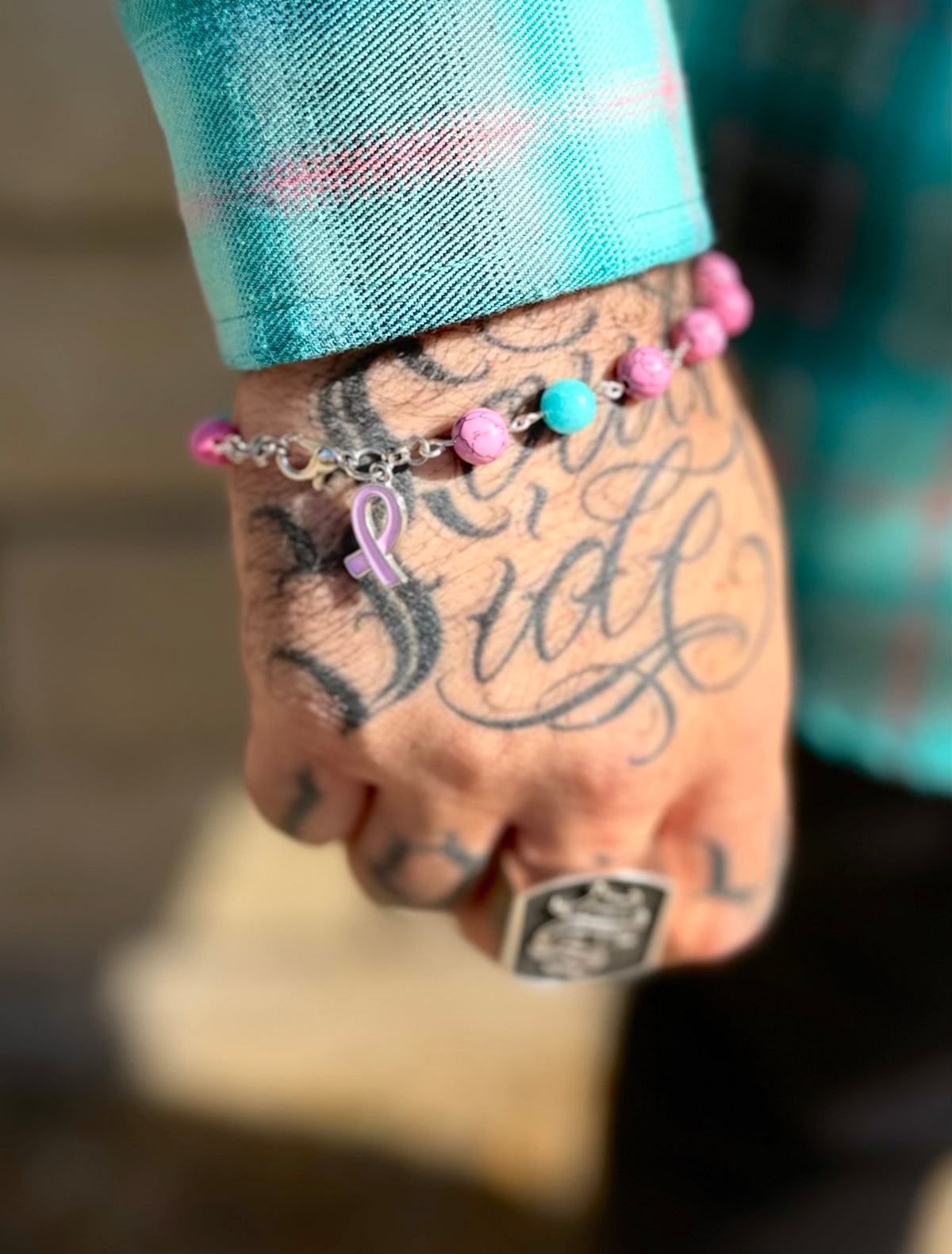 Fuck Cancer Bracelet