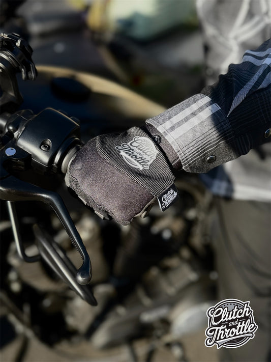 OG Crest Motorcycle Gloves (Black)