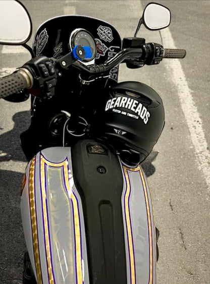 Gearheads Block 6” Helmet Transfer Decal