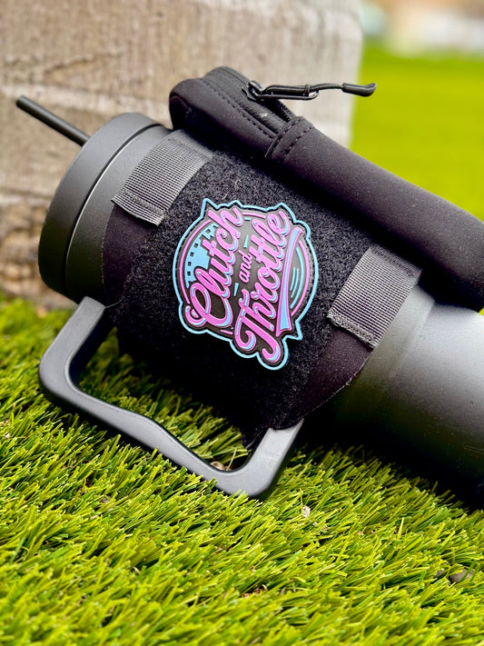 OG Crest PVC Patch (Purple/ Blue)