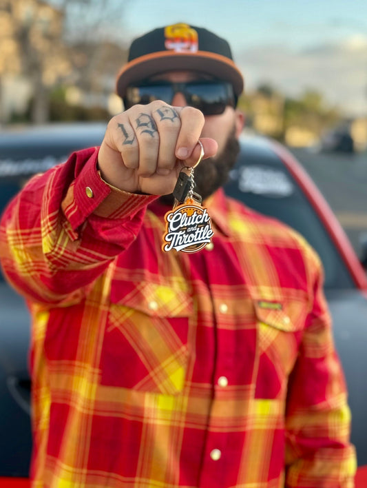OG Crest Keychain (Orange)