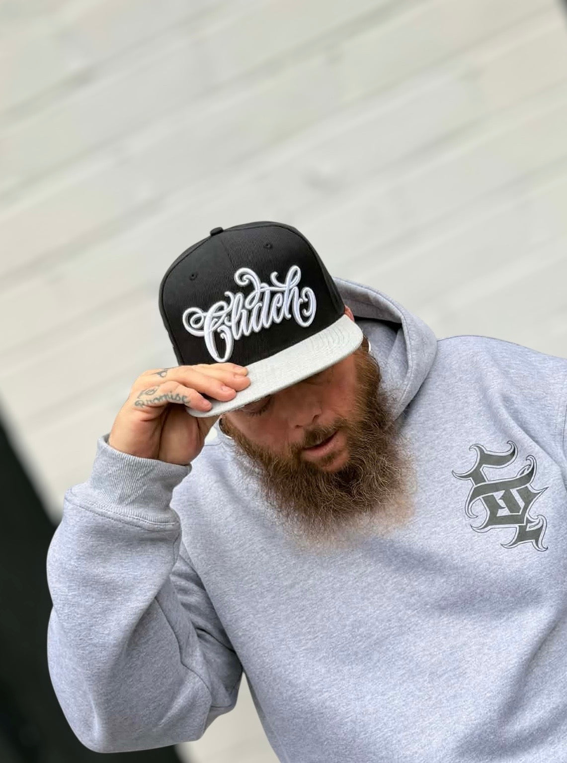 G’d Up Pullover Hoodie w/ Snaps (Grey)