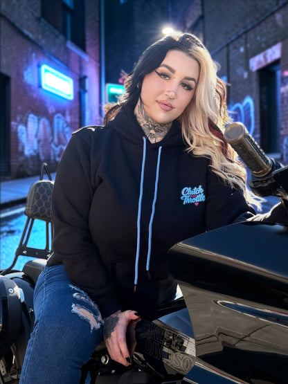 Girly Pop Bonehead Pullover Hoodie (Black)