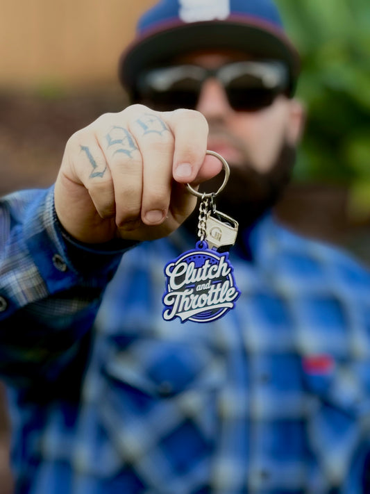 OG Crest Keychain (Blue)