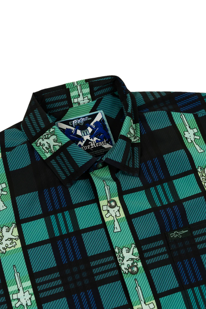 Brave Heart Button Down