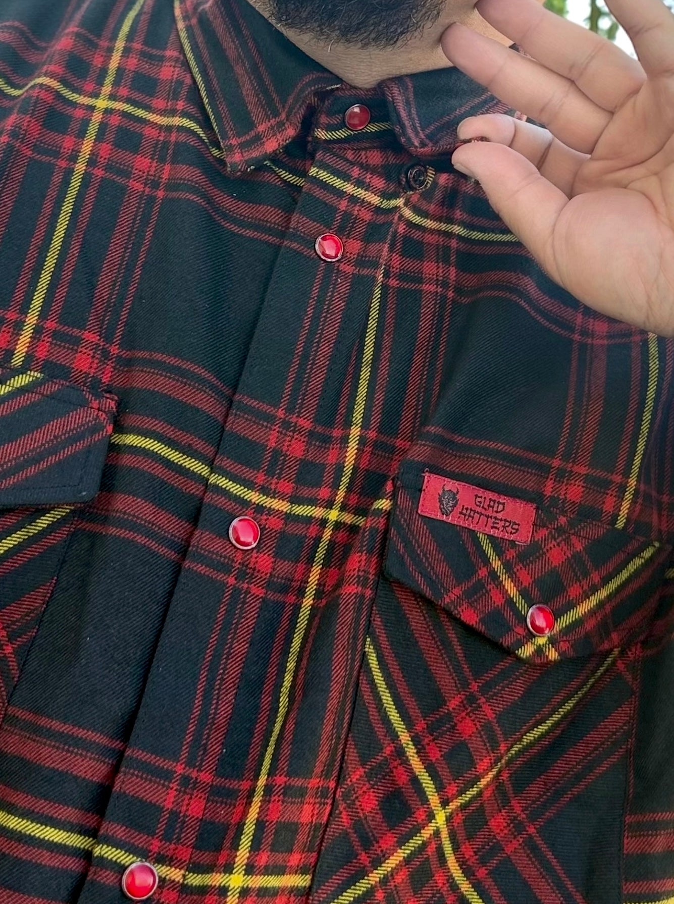 Hannya Glad Hatters Flannel