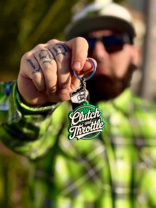 OG Crest Keychain (Green)