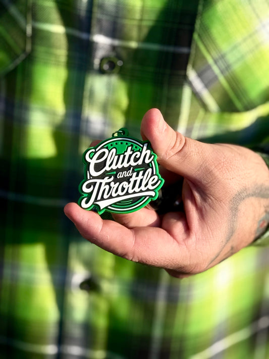 OG Crest Keychain (Green)