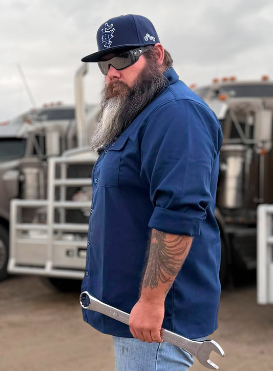 G’d Up Snapback (Navy Blue)