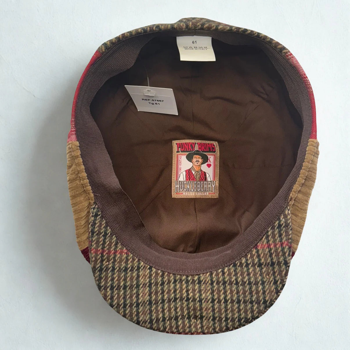 The Huckleberry Patchwork Newsboy Cap