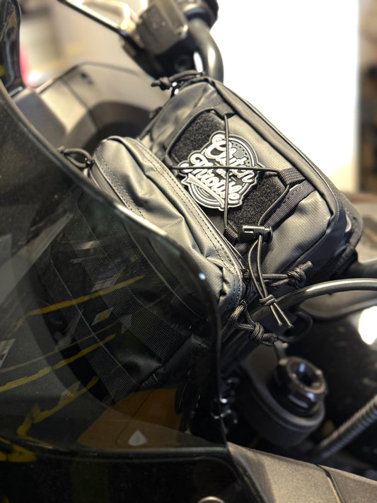 OG Crest Patch Handlebar Bag (Black)
