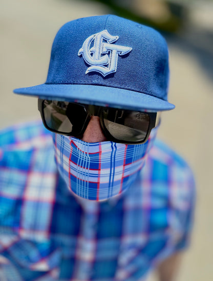 The Chain Snatcher Snapback (Navy Blue)