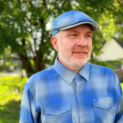 La Basilica Flannel Flat Cap