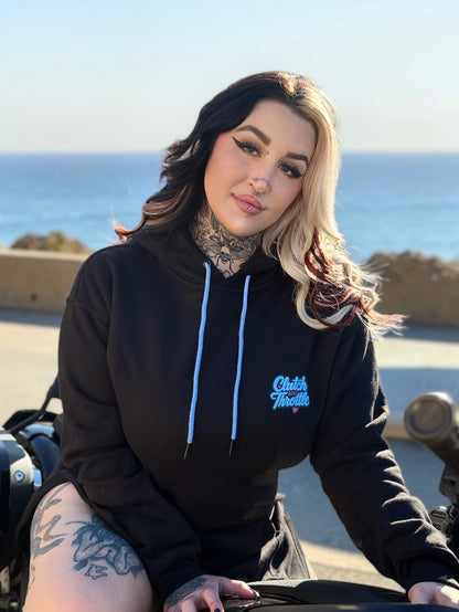 Girly Pop Bonehead Dress Hoodie (Black)