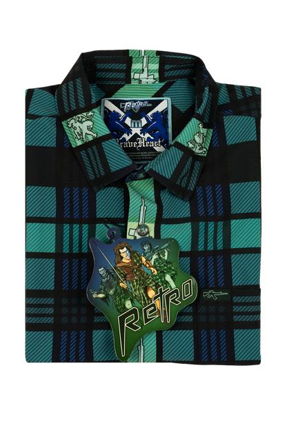 Brave Heart Button Down