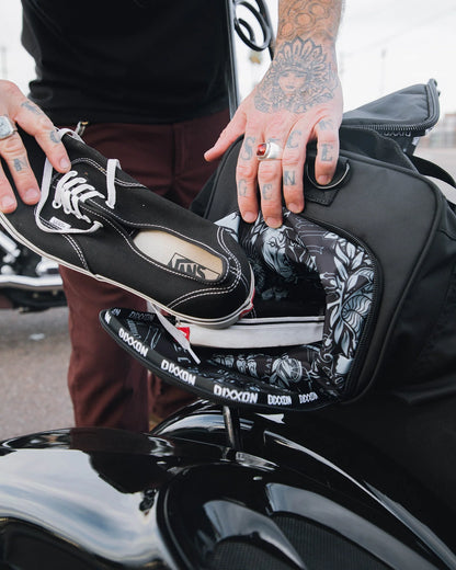 Canvas Overload Duffle Bag (Black)