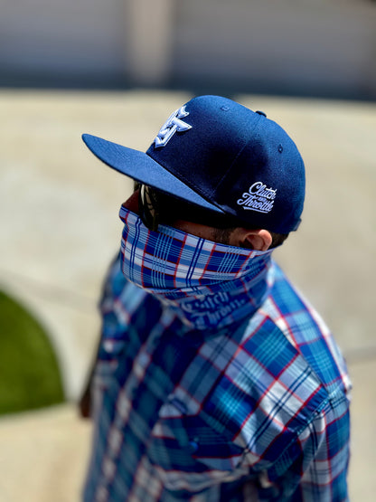 The Chain Snatcher Snapback (Navy Blue)
