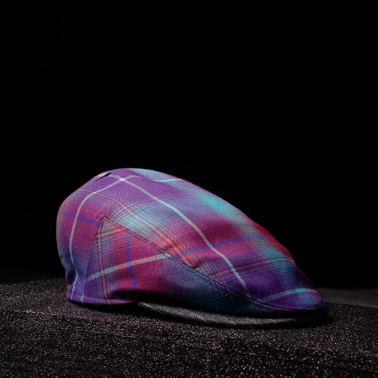 Mi Amor Flannel Flat Cap