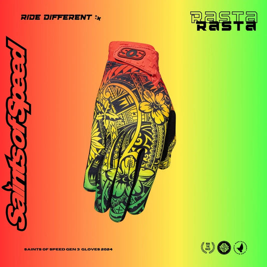 Rasta Motocross Gloves