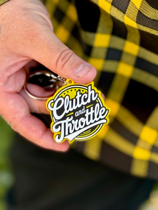 OG Crest Keychain (Yellow)