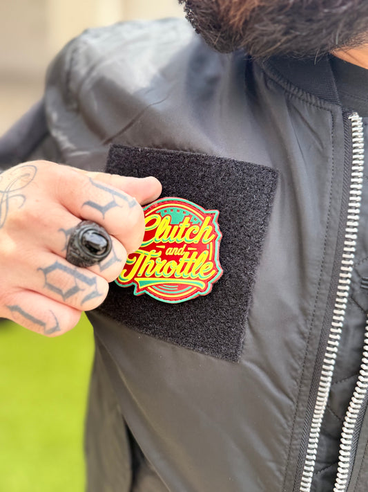 OG Crest PVC Patch (Rasta)