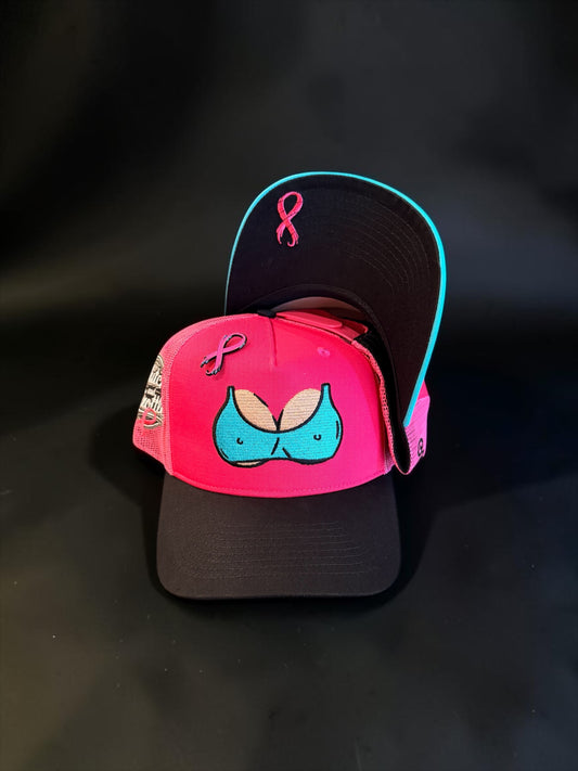 Fuck Cancer Save Tiddies Trucker
