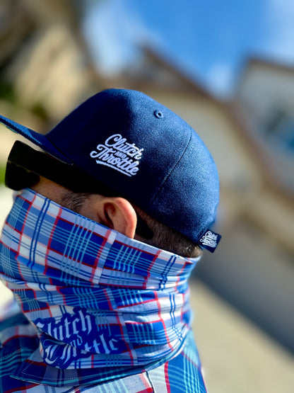 The Chain Snatcher Snapback (Navy Blue)