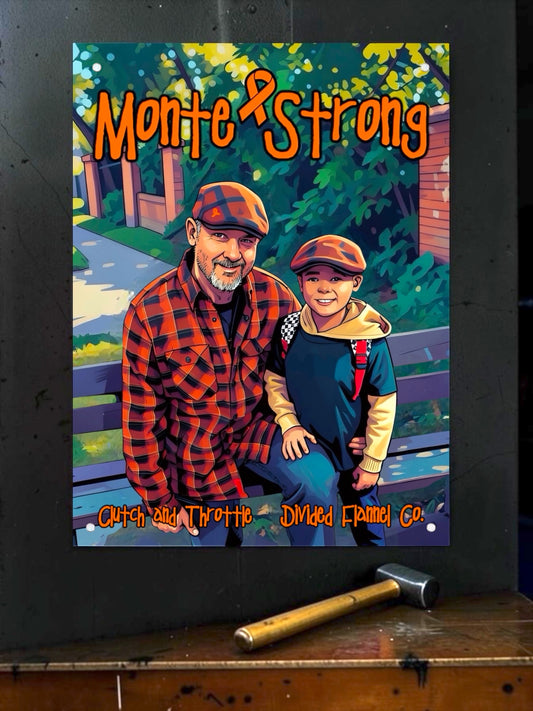 Monte Strong Vinyl Banner