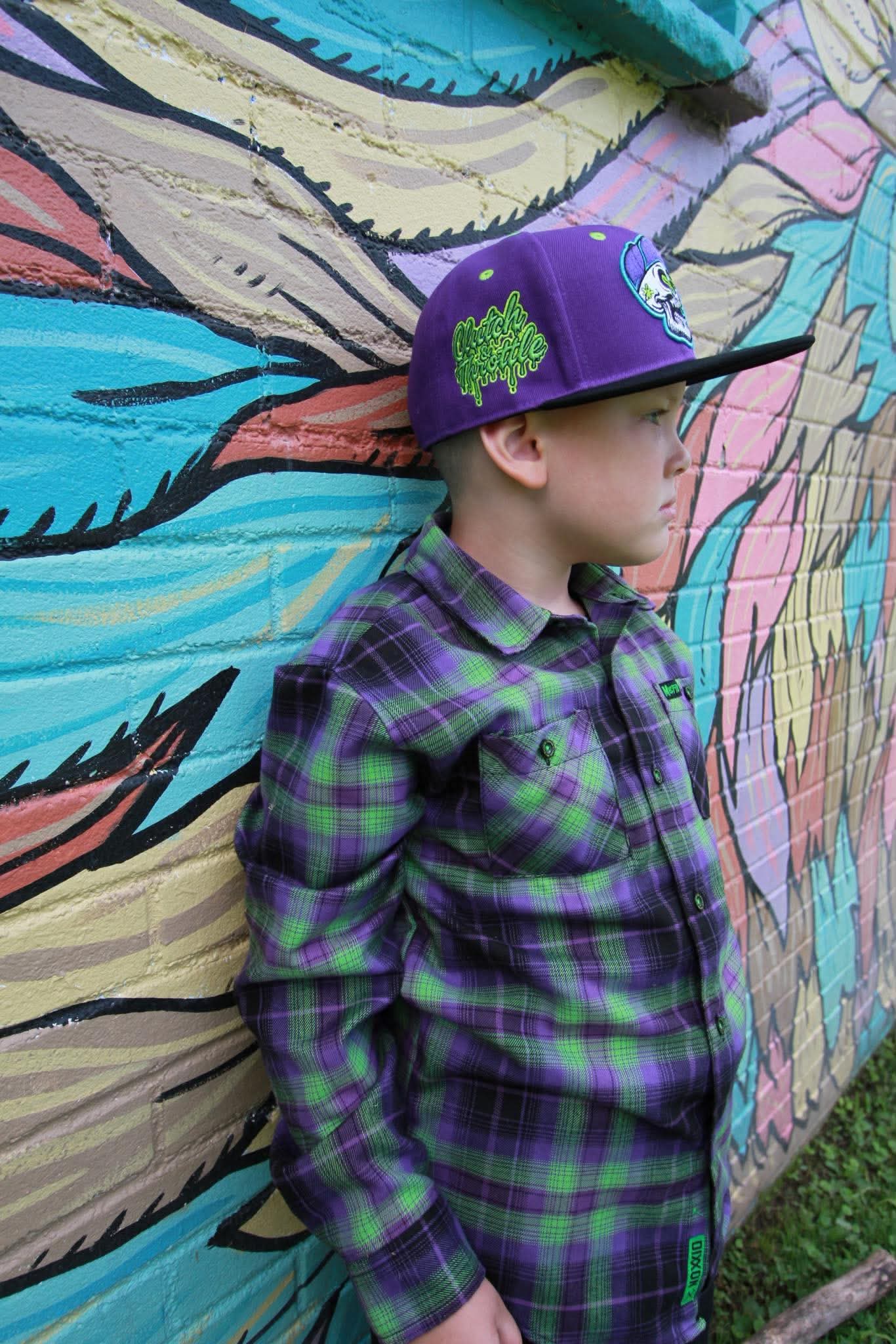 Youth Slimey Bonehead Snapback