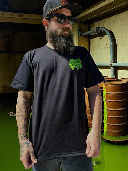 Slimey Bonehead Black T-Shirt