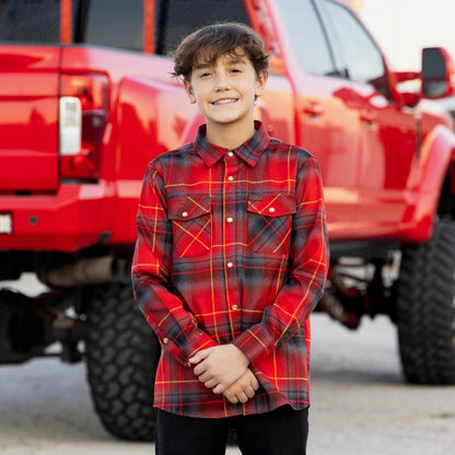 Youth Teufel Hunden Flannel