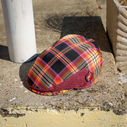 Redondo Flannel Flat Cap