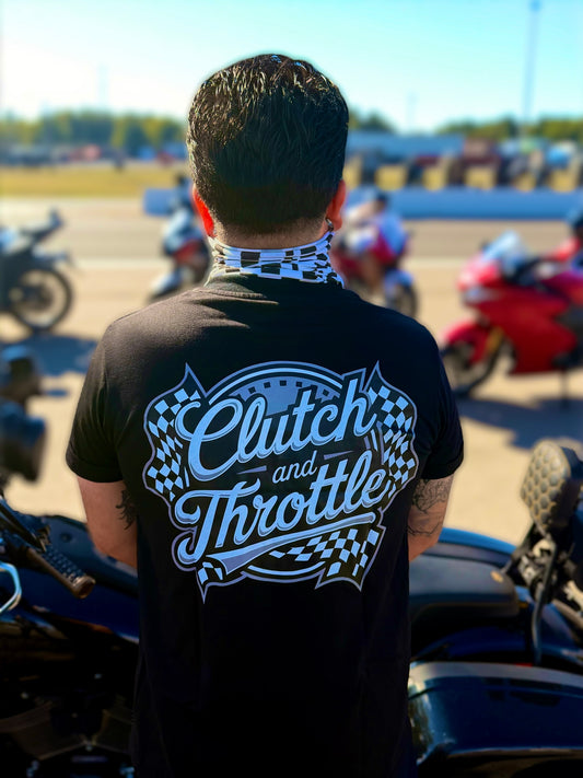 OG Crest Speed Racer Black T-Shirt