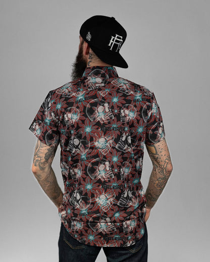 Dark Tropics Button Down