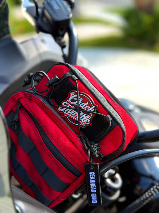 OG Crest Rally Red Handlebar Bag