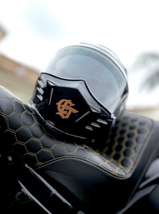 Old English CT 2” Helmet Transfer Decal