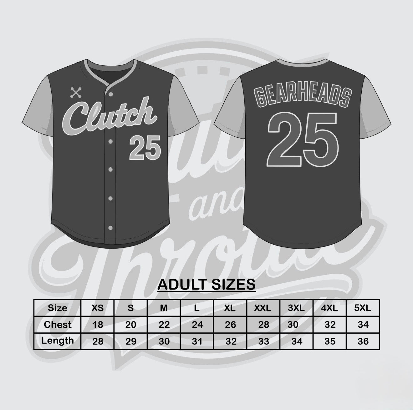 The OG Slugger Pinstriped Baseball Jersey (Black/Gold)