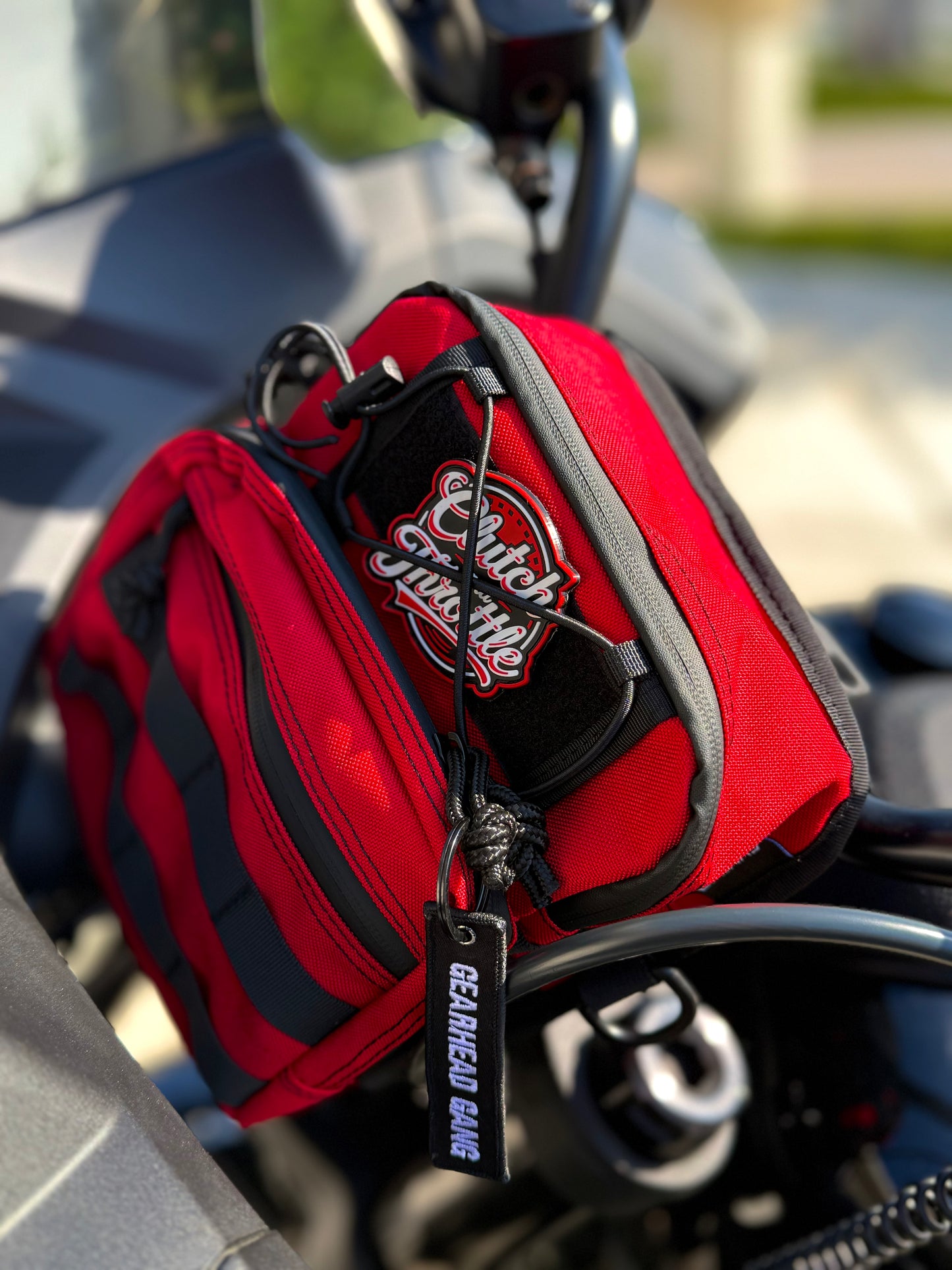 OG Crest Rally Red Handlebar Bag