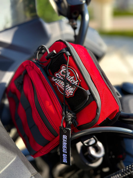 OG Crest Rally Red Handlebar Bag