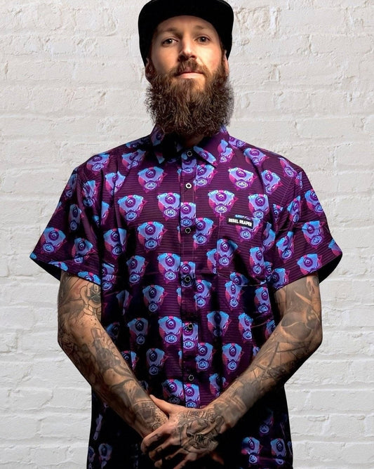 Retrograde Button Down