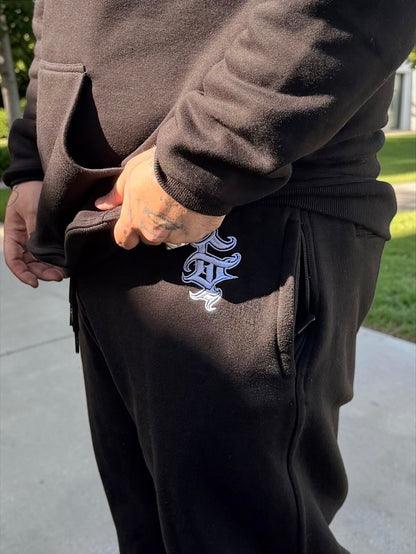 G’d Up Sweatpants (Black) 🚨SIZE UP🚨
