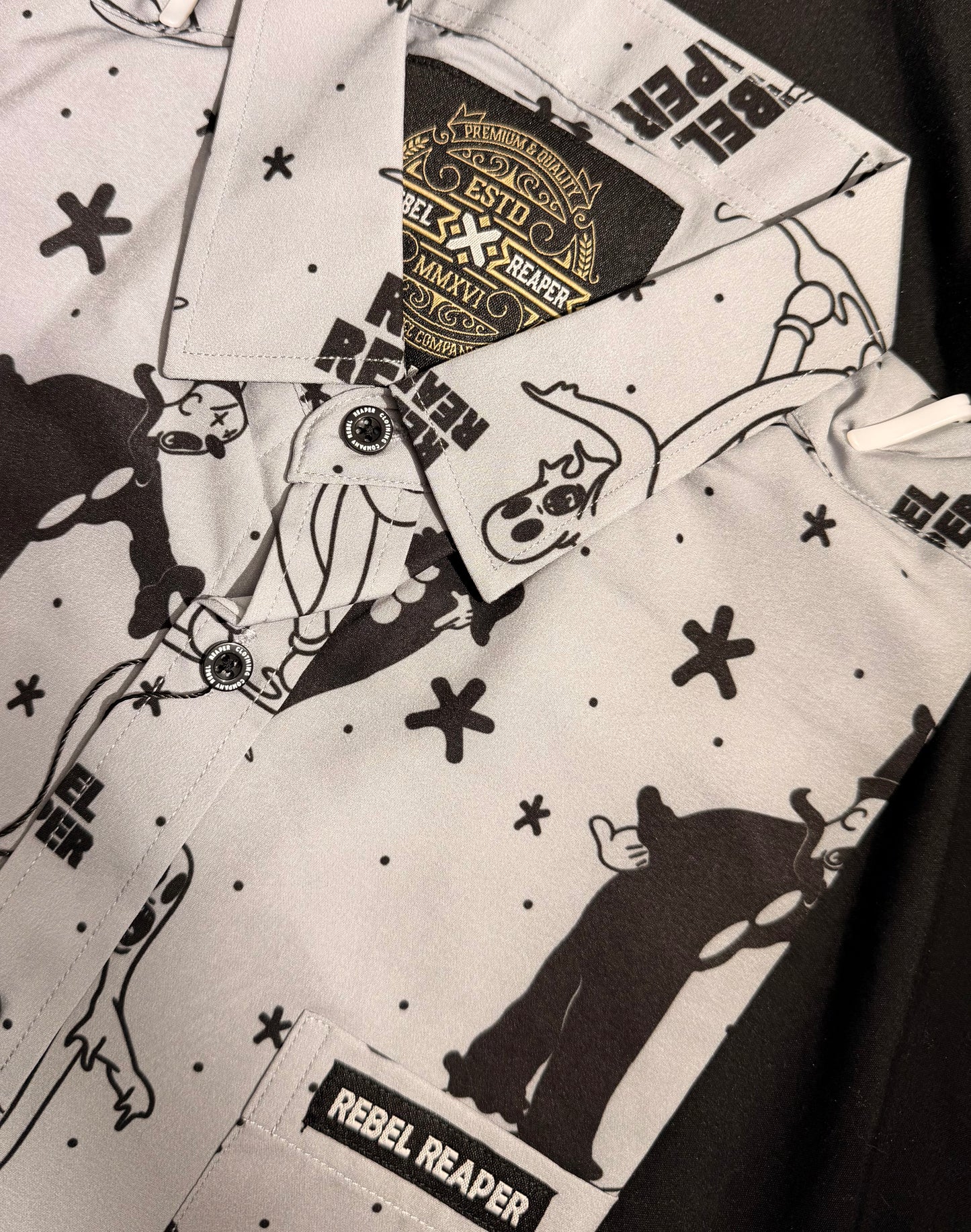 Ghosts Button Down
