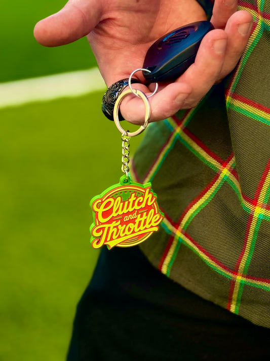 OG Crest Keychain (Rasta)
