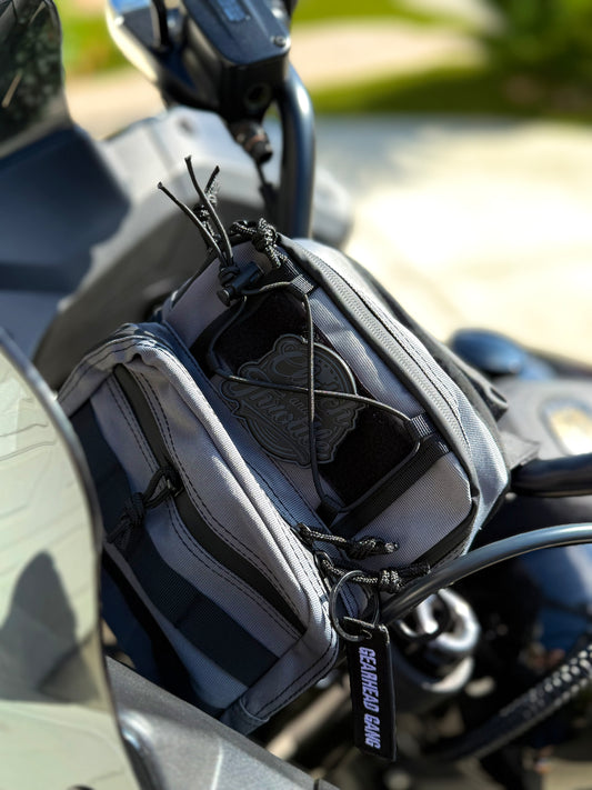 OG Crest Gunsmoke Grey Handlebar Bag