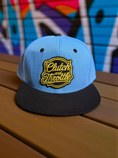 OG Crest Snapback (Baby Blue)