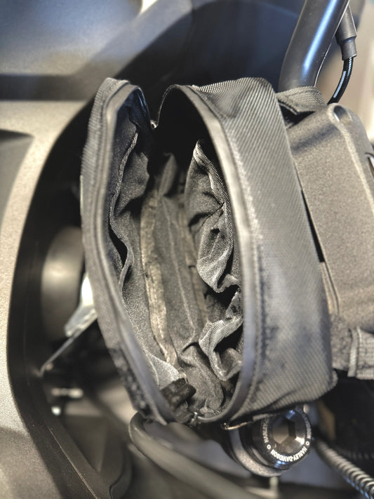 Modern Script Handlebar Bag
